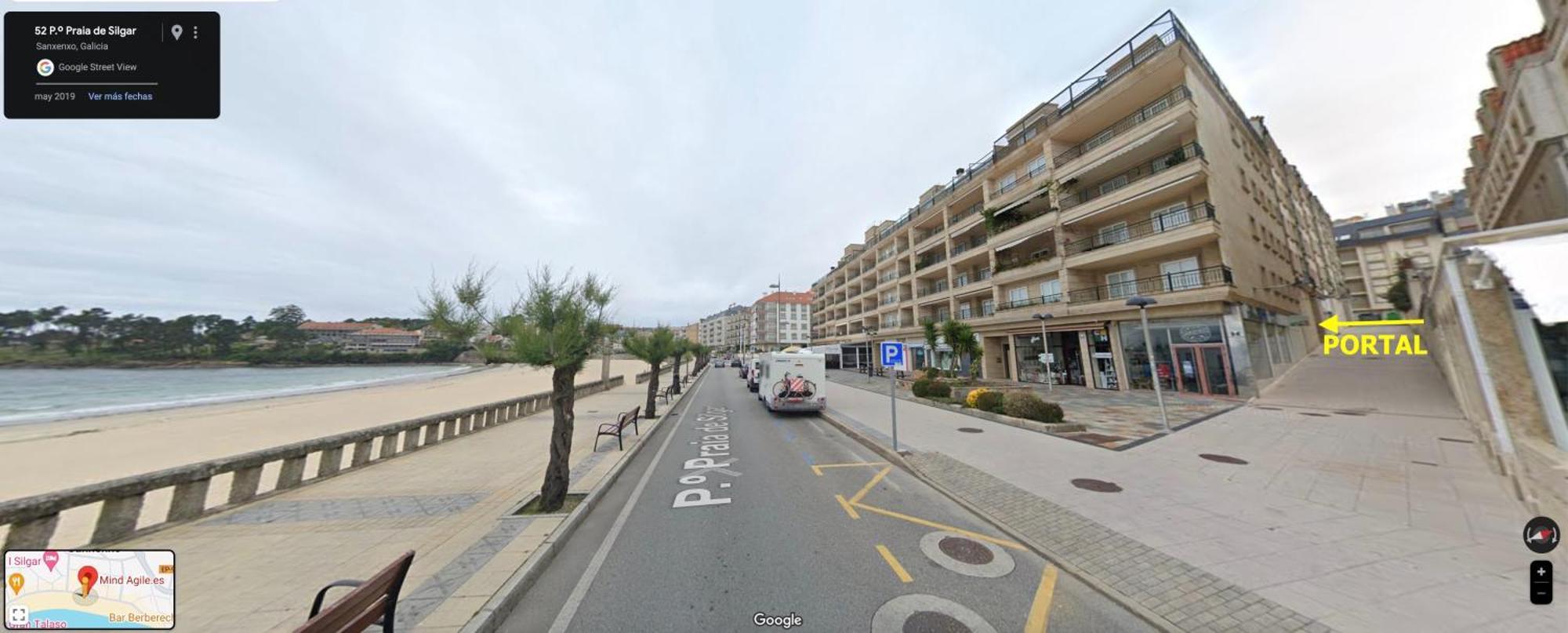 Playa De Silgar Lejlighed Sanxenxo Eksteriør billede